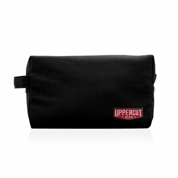 UPPERCUT Deluxe Wash Bag Black Canvas Travel Dopp Kit Toiletry Shave Hair NEW